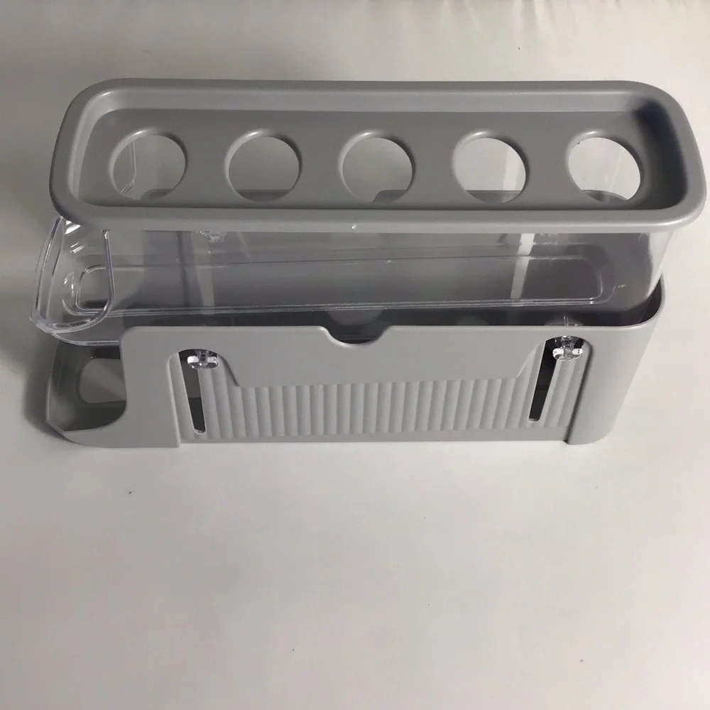 Foldable Egg Box Holder Kitchen tool, Gray